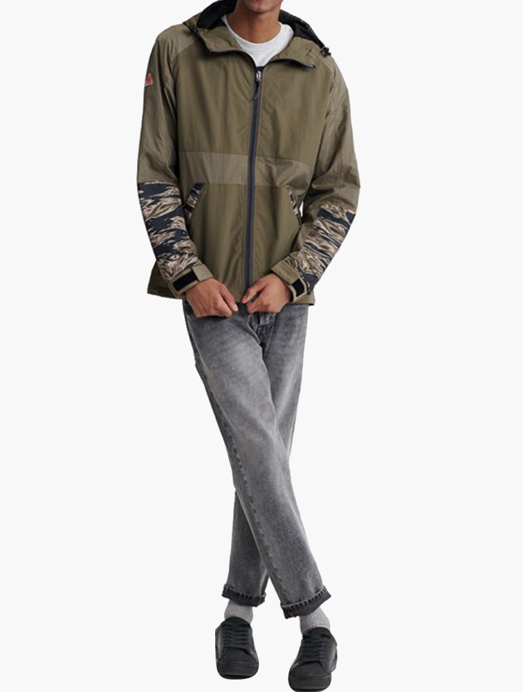 MyRunway | Shop Superdry Chive Desert Alchemy Zip Through Jacket